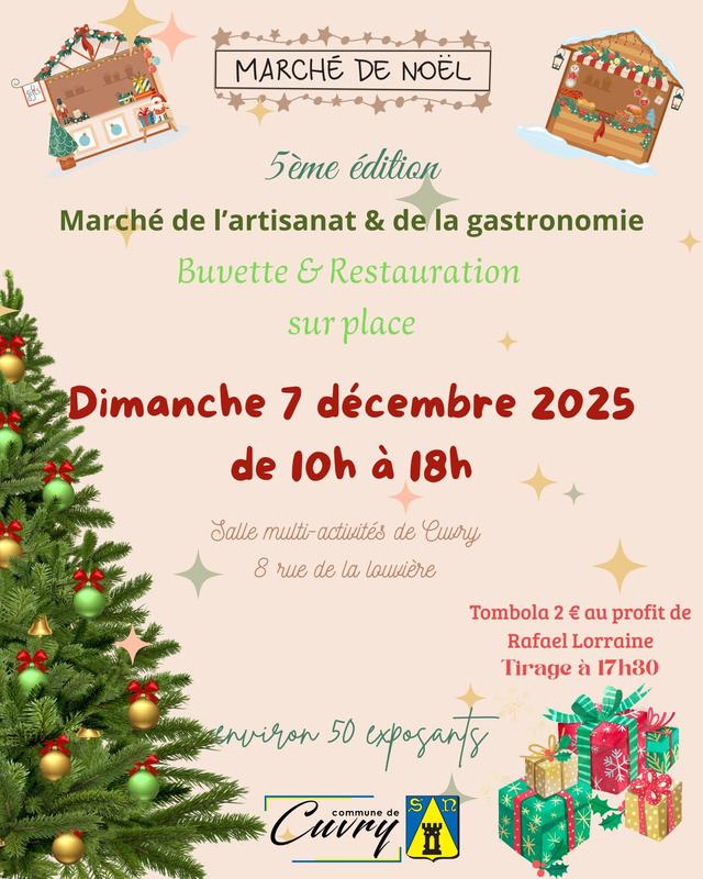 Marché de Noël - Cuvry