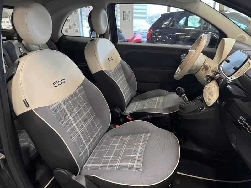 Fiat 500 Cabriolet 0.9i TwinAir - 85 2018 Lounge Phase 2 / Garantie 12 Mois