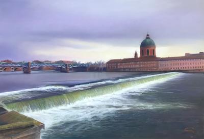 Exposition &quot;Chemins de Pastel&quot; Par Gérard Castaing