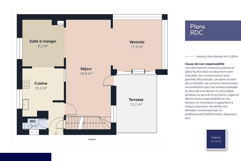 Maison ancienne - 100 m² - 5 pièces