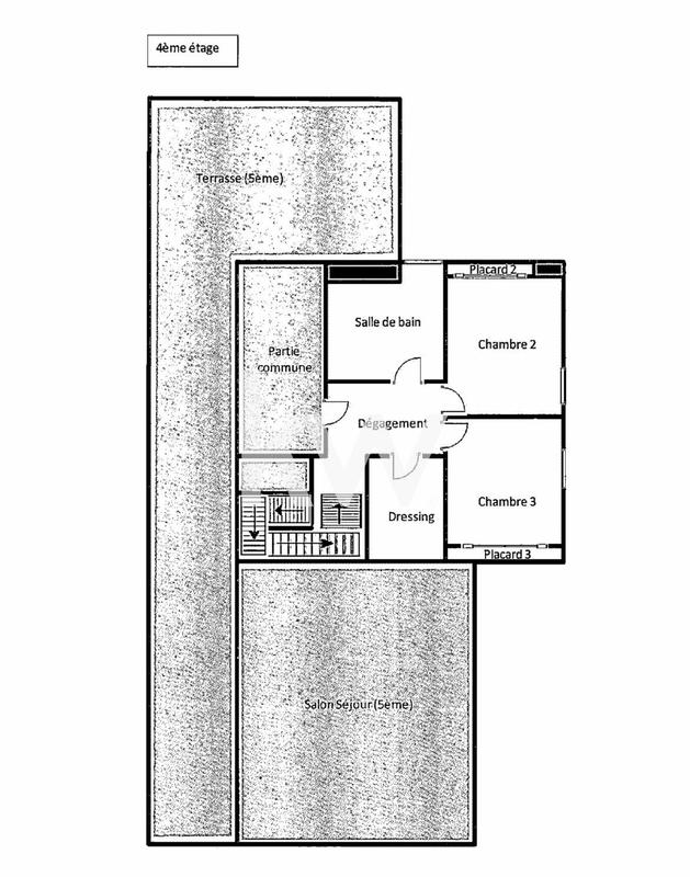 Appartement - 101 m² - 4 pièces