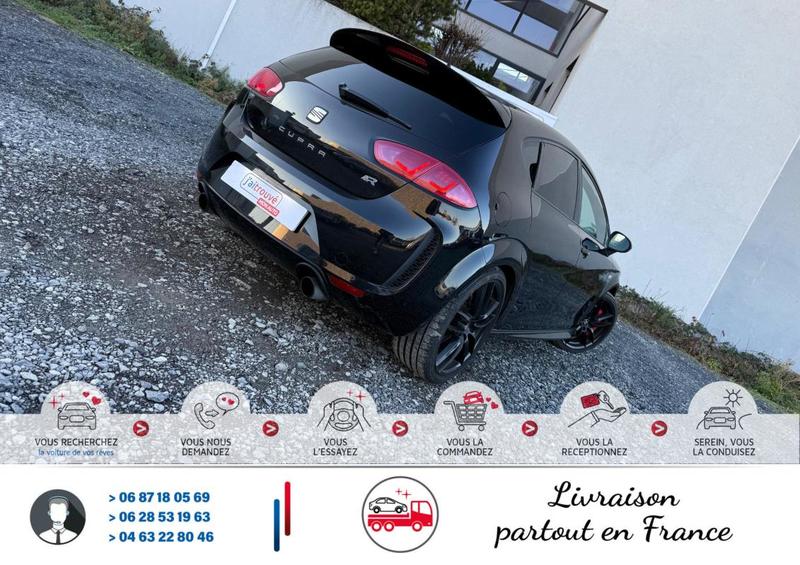 Seat Leon Cupra R-Evolution 2.0 Tsi 265Cv Complet d'origine Rare *142000Km*Siège Recaro Monocoque Sport*Vitres teintées*Phares bi-xénon*Ct Révision kit Distribution Ok*Véhicule Sous Garantie*100 Points de Contrôles*CarteGrise Moitié prix (Véhicule plus 10