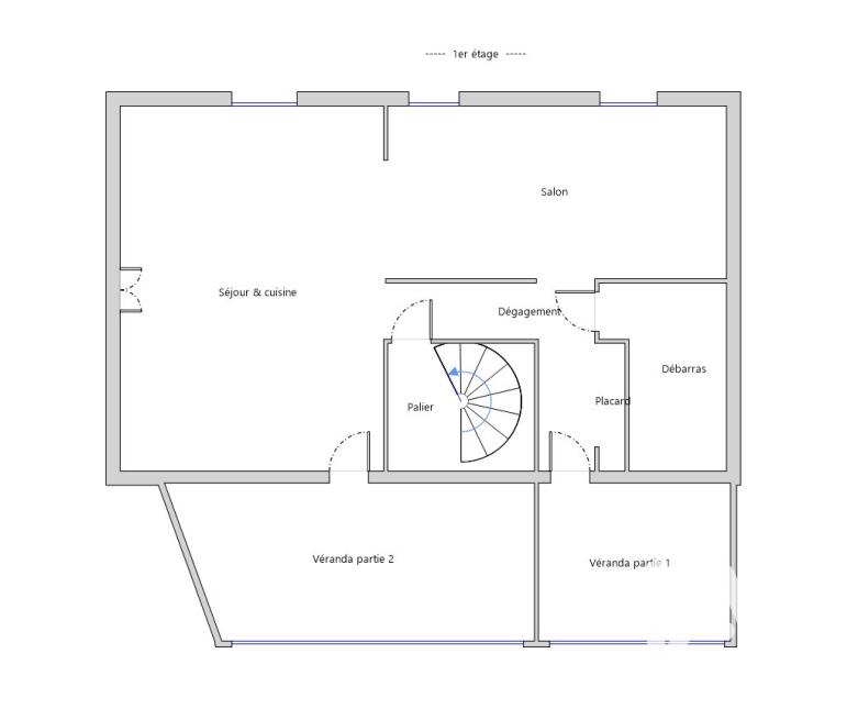 Maison de campagne - 96 m² - 5 pièces