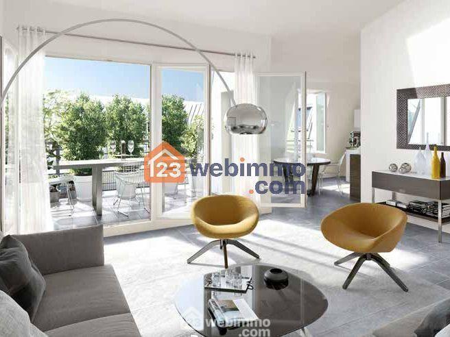 Appartement - 90 m² - 4 pièces