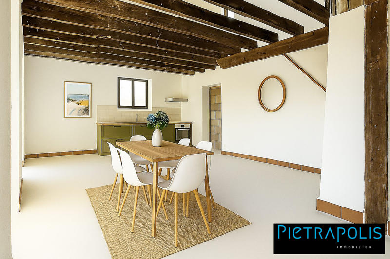 Maison ancienne - 110 m² - 5 pièces