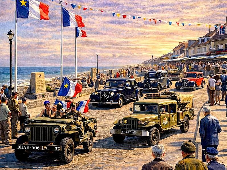 Festival la Semaine Acadienne : Parade de véhicules des années 30-40