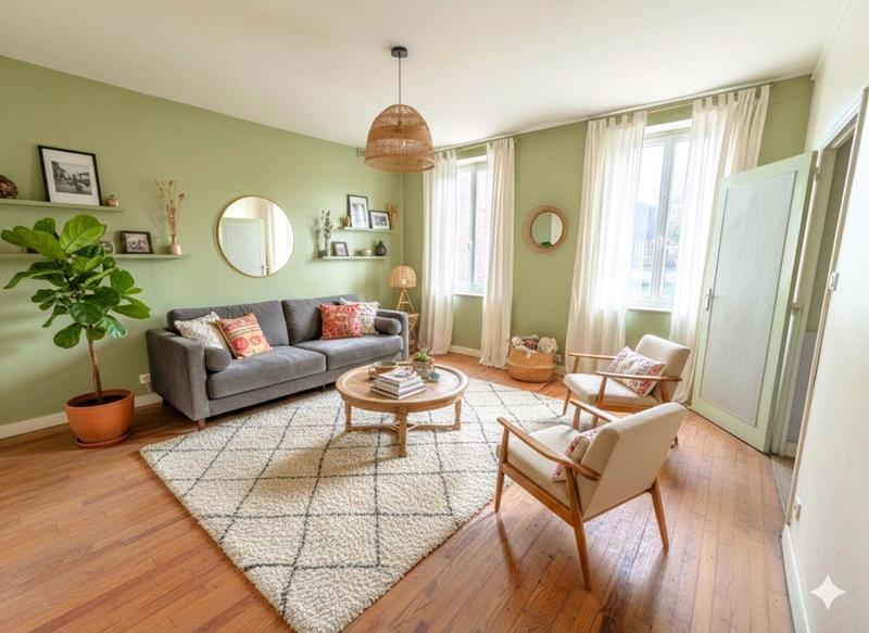 Appartement - 52 m² - 2 pièces