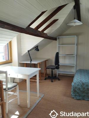 Chambre - 18 m² - 1 pièce