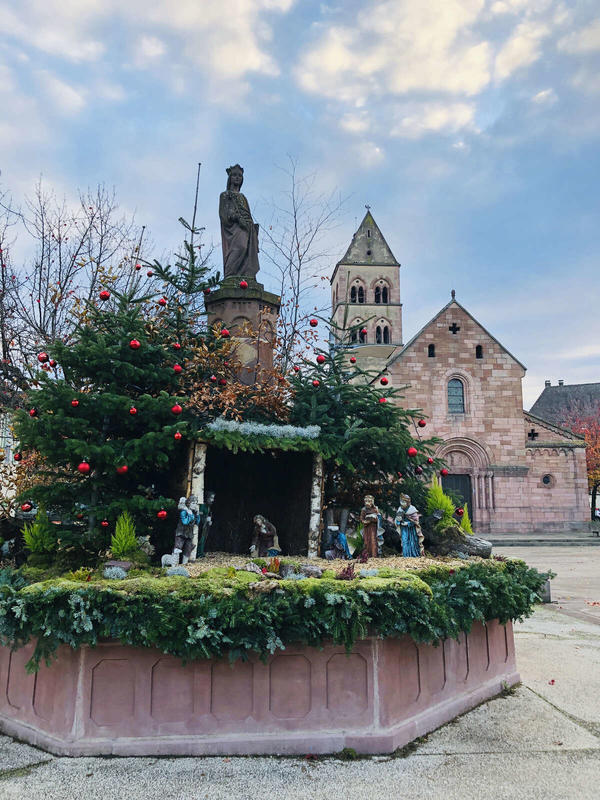 Illumination du sapin de Noël
