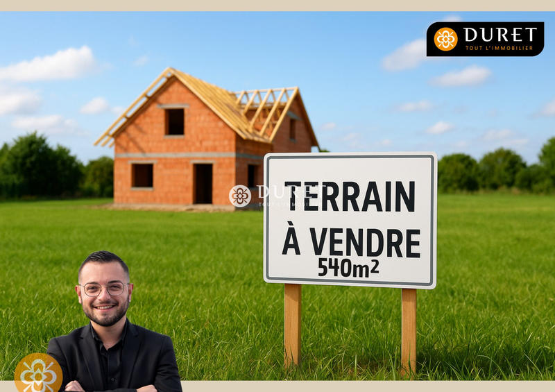 Terrain - 540 m²