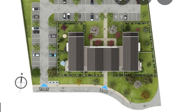 Appartement - 45 m² - 2 pièces