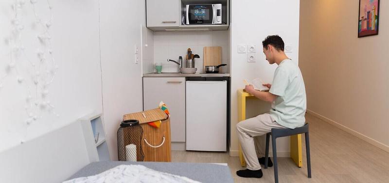 Studio - 18 m² - 1 pièce