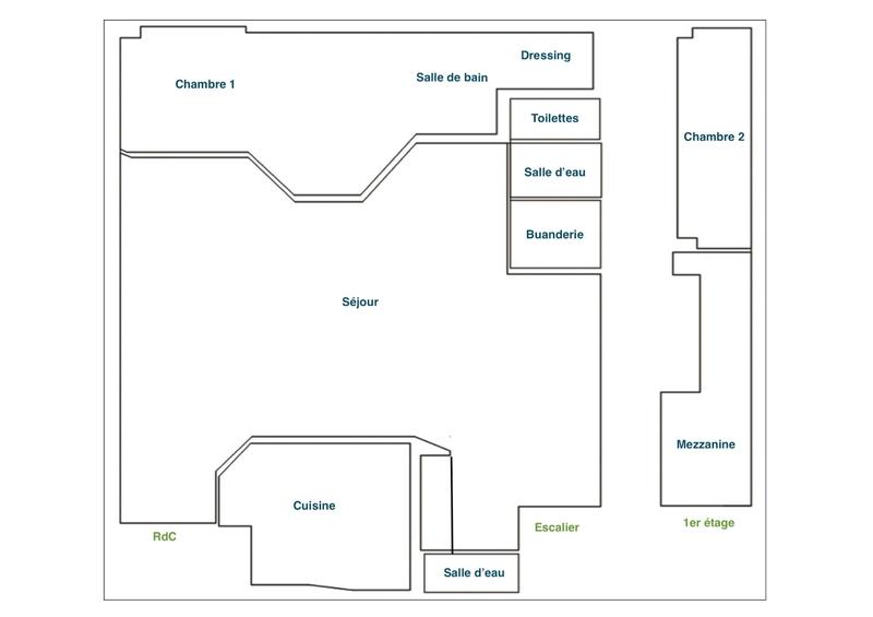 Appartement - 97 m² - 4 pièces