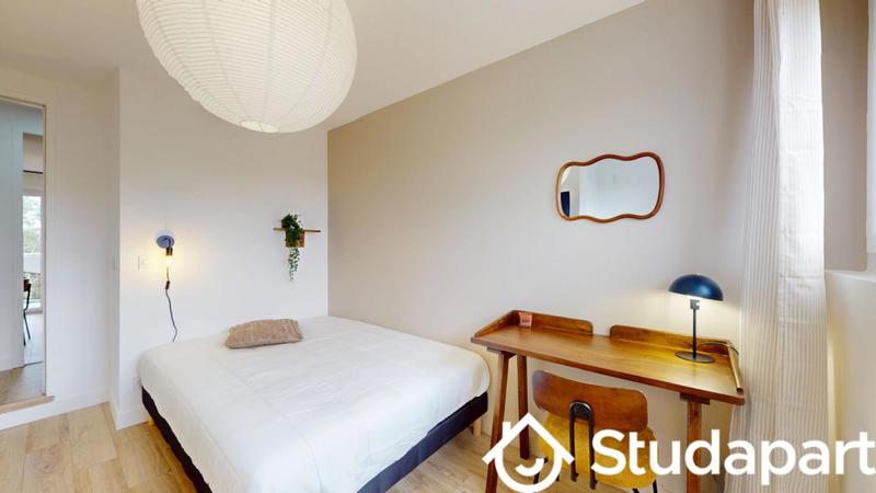 Chambre - 10 m² - 1 pièce