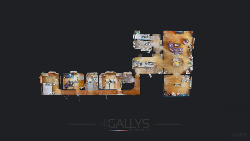 Appartement - 175 m² - 5 pièces