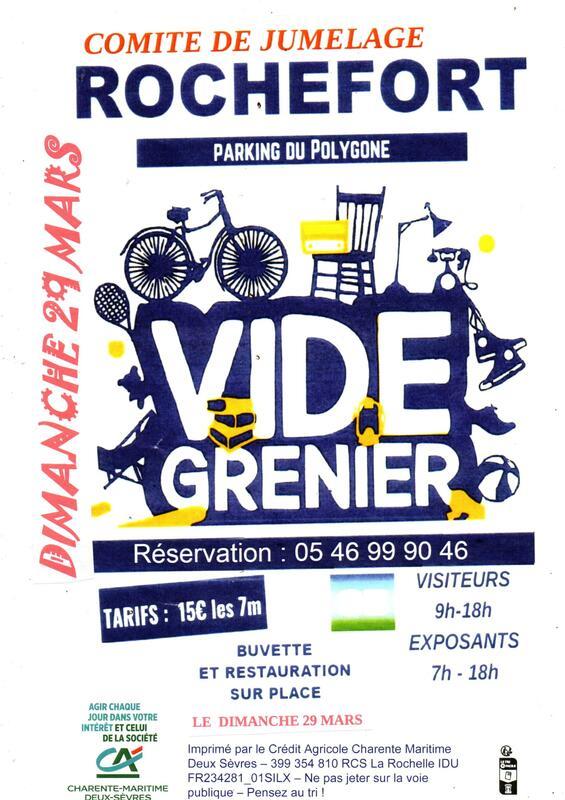 Vide-greniers du comité de jumelage