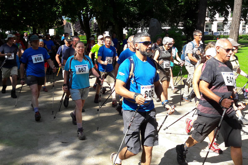 Marche nordique avec le Club Vosgien