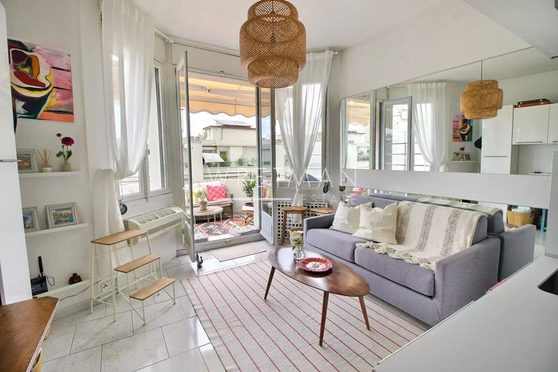 Appartement - 15 m² - 1 pièce