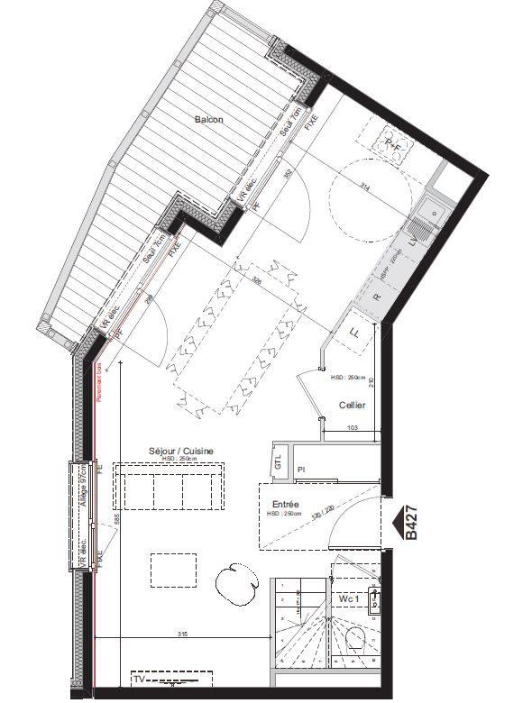 Appartement - 88 m² - 4 pièces