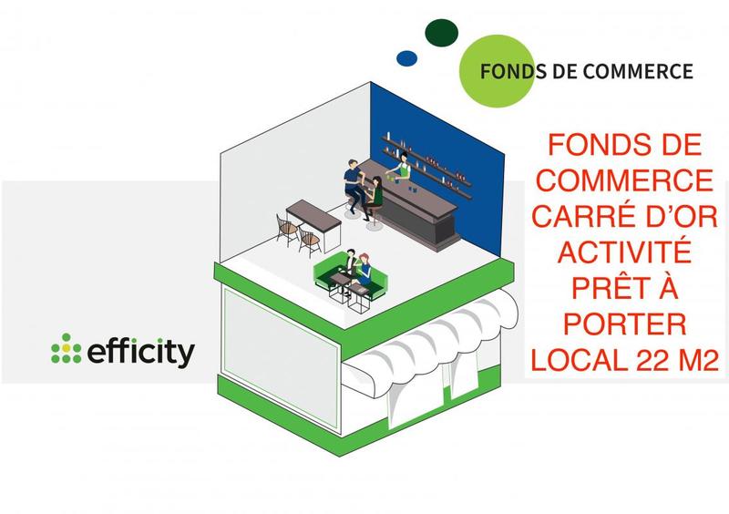 Fonds de commerce - 22 m²