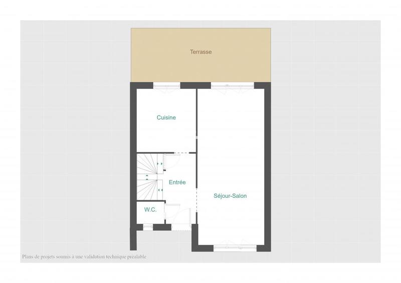 Maison - 78 m² - 5 pièces