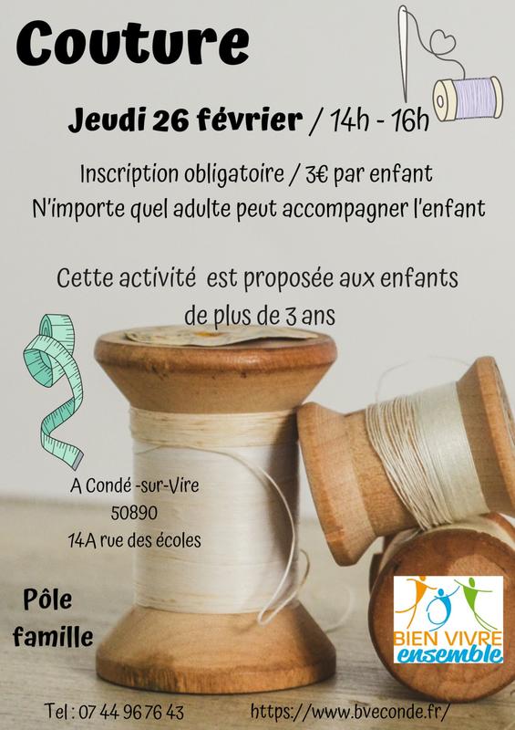 Couture en famille > Vacances d'hiver