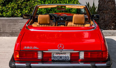 Mercedes Sl 380 380sl cab + hard top