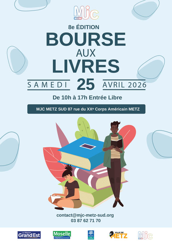Bourse aux Livres à la Mjc Metz-Sud