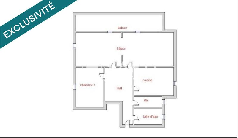 Appartement - 65 m² - 3 pièces