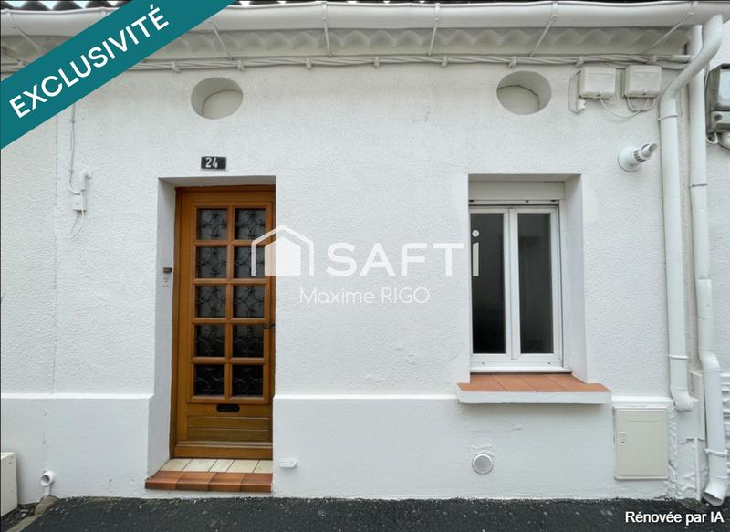 Maison de ville - 46 m² - 2 pièces