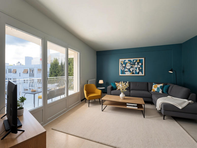 Appartement - 72 m² - 3 pièces