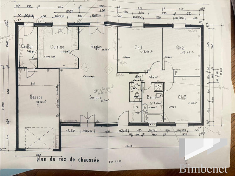Maison - 104 m² - 5 pièces