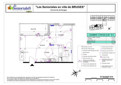 Appartement - 46 m² - 2 pièces