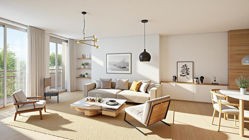 Appartement - 34 à 65 m² - 1 à 3 pièces