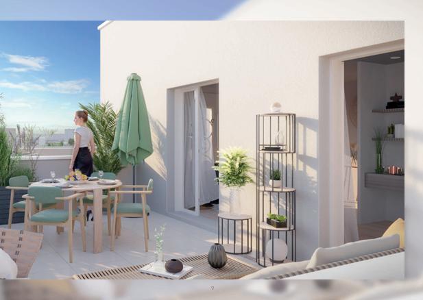 Appartement - 36 m² - 2 pièces