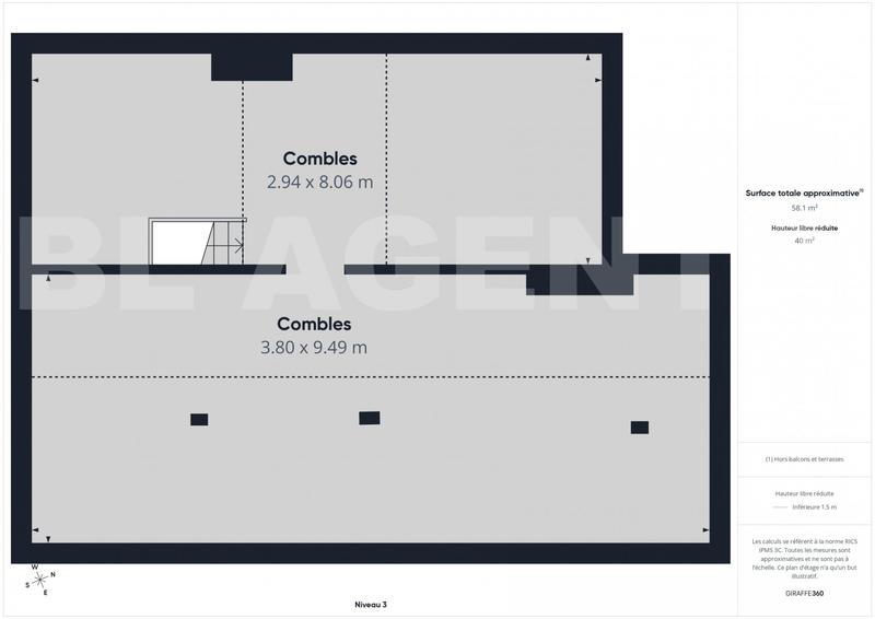Maison - 138 m² - 6 pièces