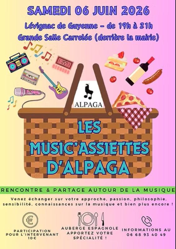 Les music'assiettes d'Alpaga