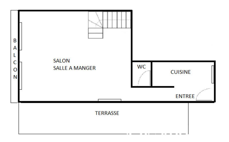 Appartement - 75 m² - 3 pièces
