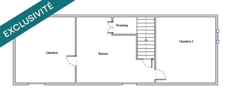 Maison de ville - 65 m² - 4 pièces