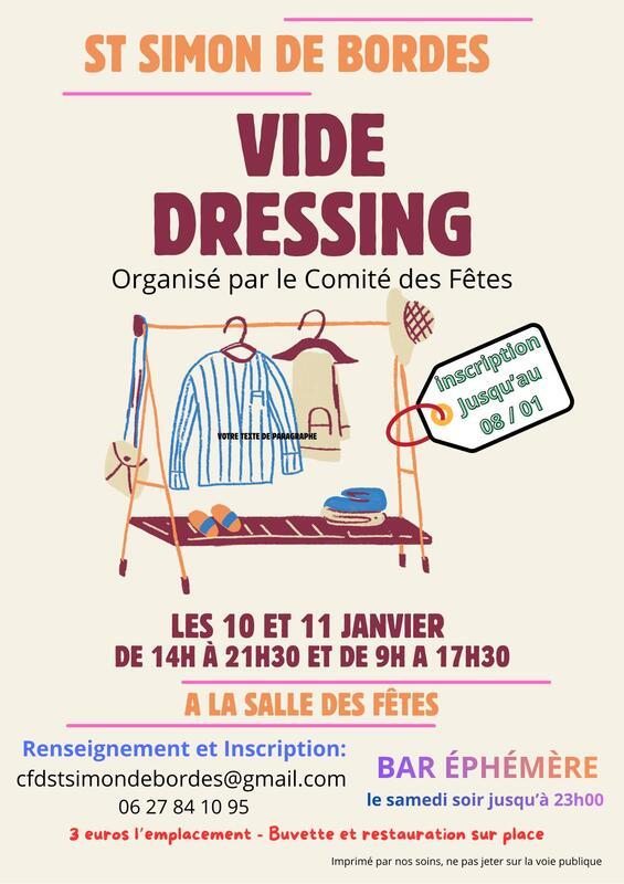 Vide dressing