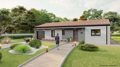 Maison - 79 m² - 5 pièces