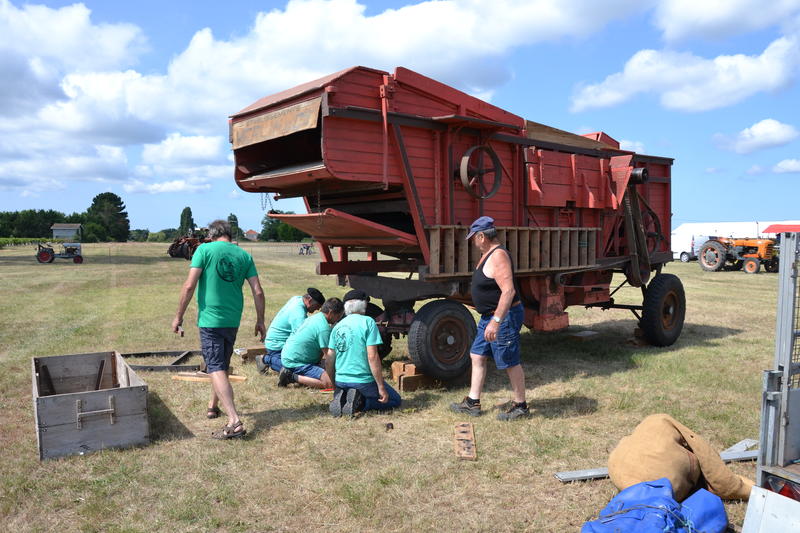 Fête des Battages à l'ancienne
