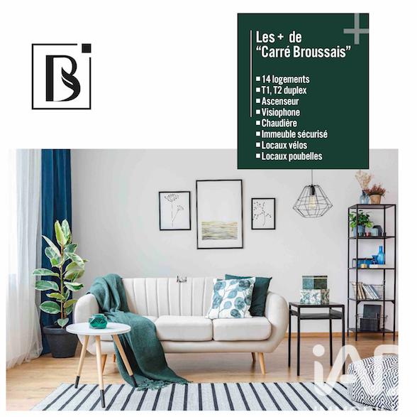 Appartement - 30 m² - 1 pièce