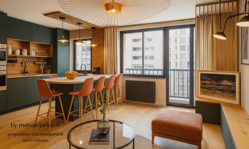 Appartement - 68 m² - 3 pièces