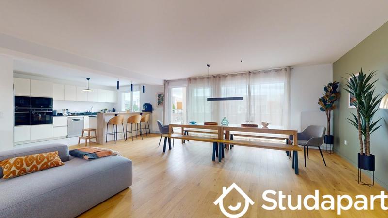 Chambre - 21 m² - 1 pièce