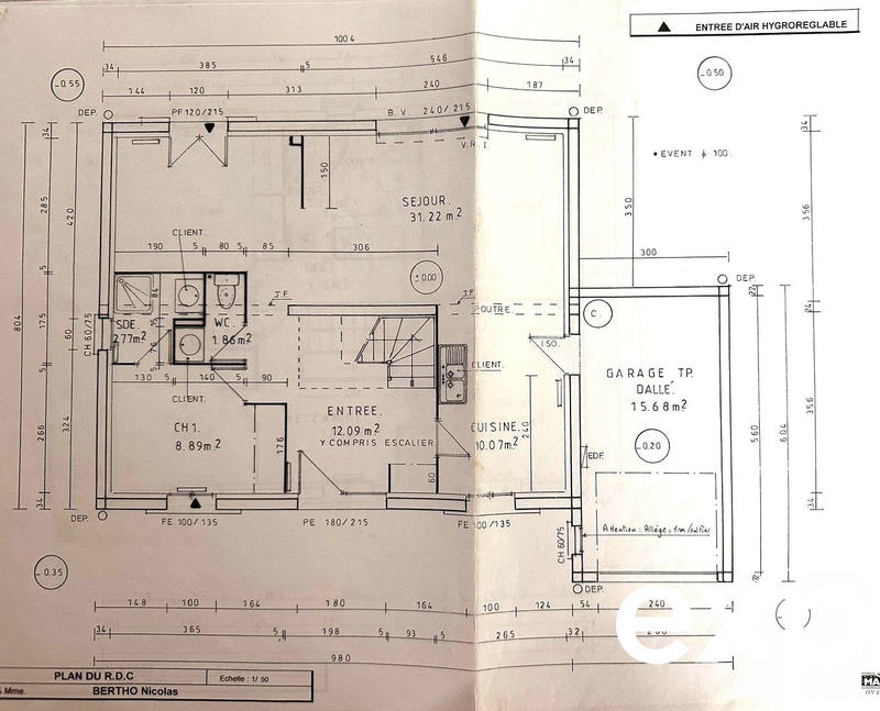 Maison - 170 m² - 9 pièces
