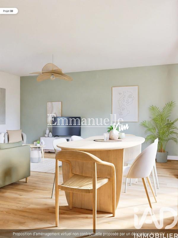 Appartement - 82 m² - 3 pièces