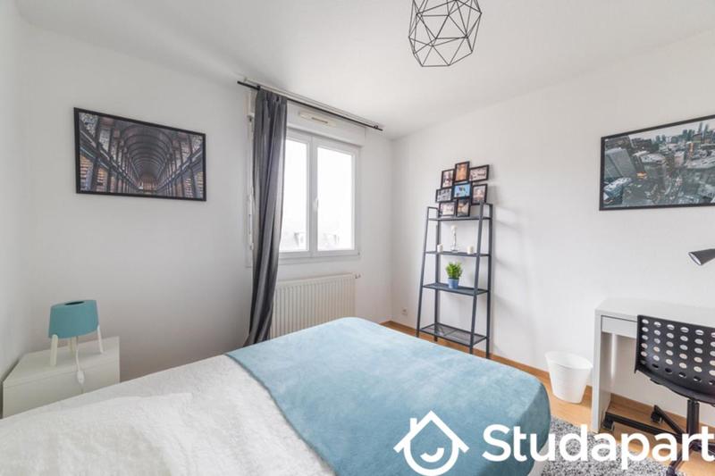 Chambre - 17 m² - 1 pièce