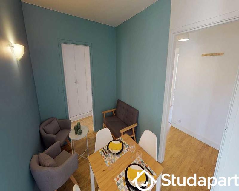 Chambre - 27 m² - 1 pièce