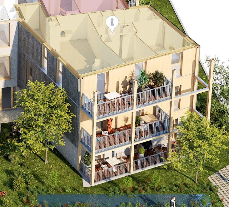 Appartement - 67 m² - 3 pièces